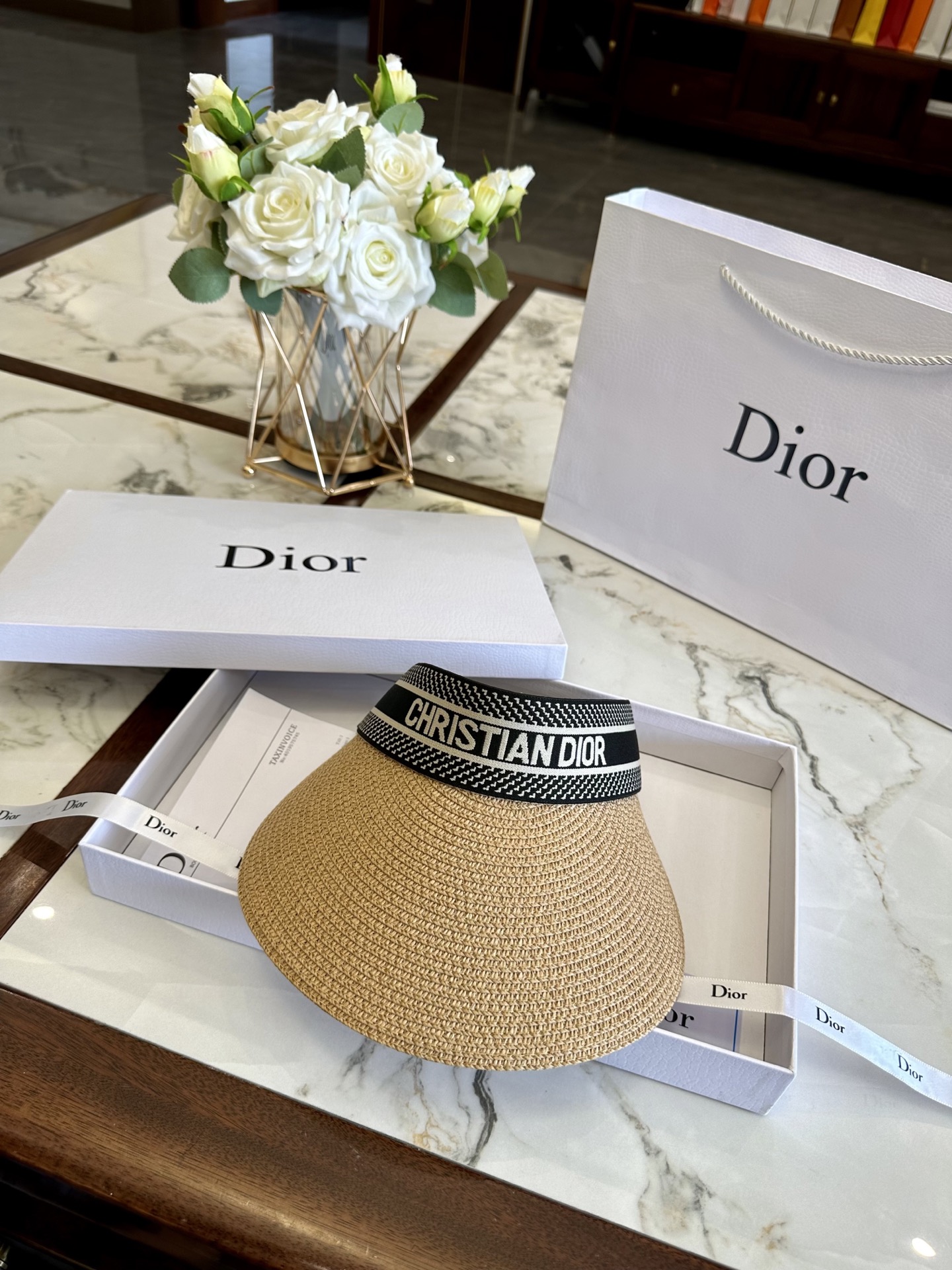 dior hat model 17
